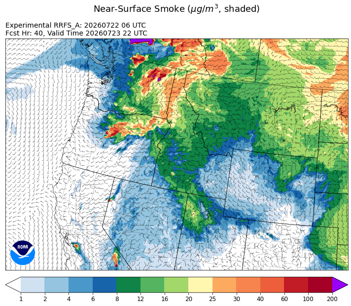 HRRR Smoke Model